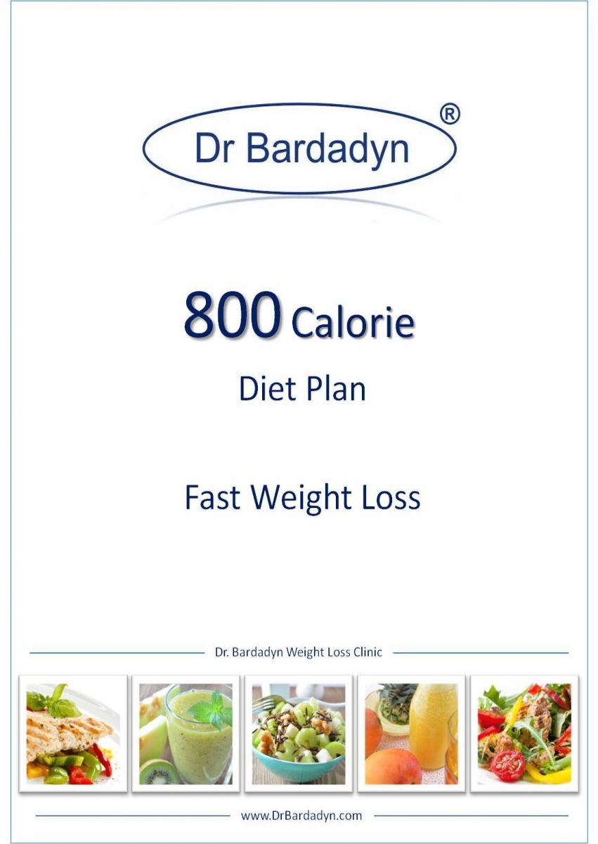 800 Calorie Die Plan